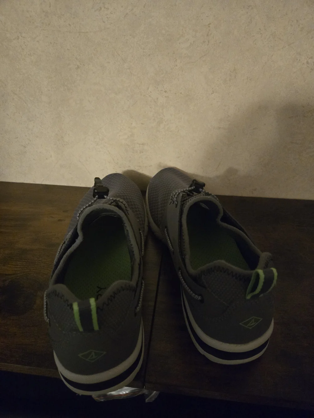 Sperry Men's Gray Mesh Athletic Boat Shoes